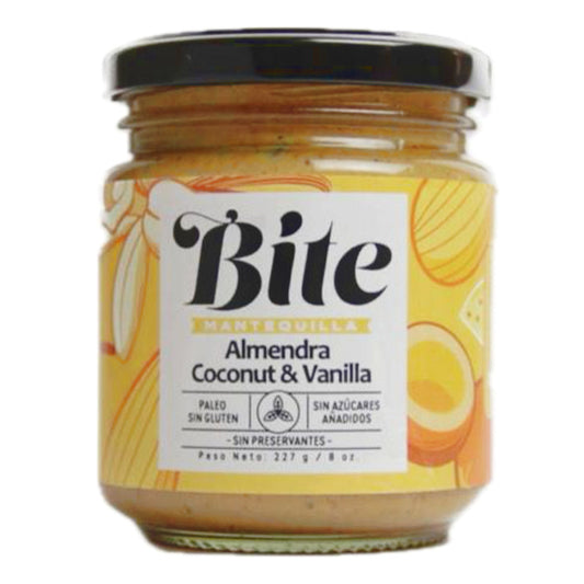 Mantequilla de Almendra Coco Vainilla